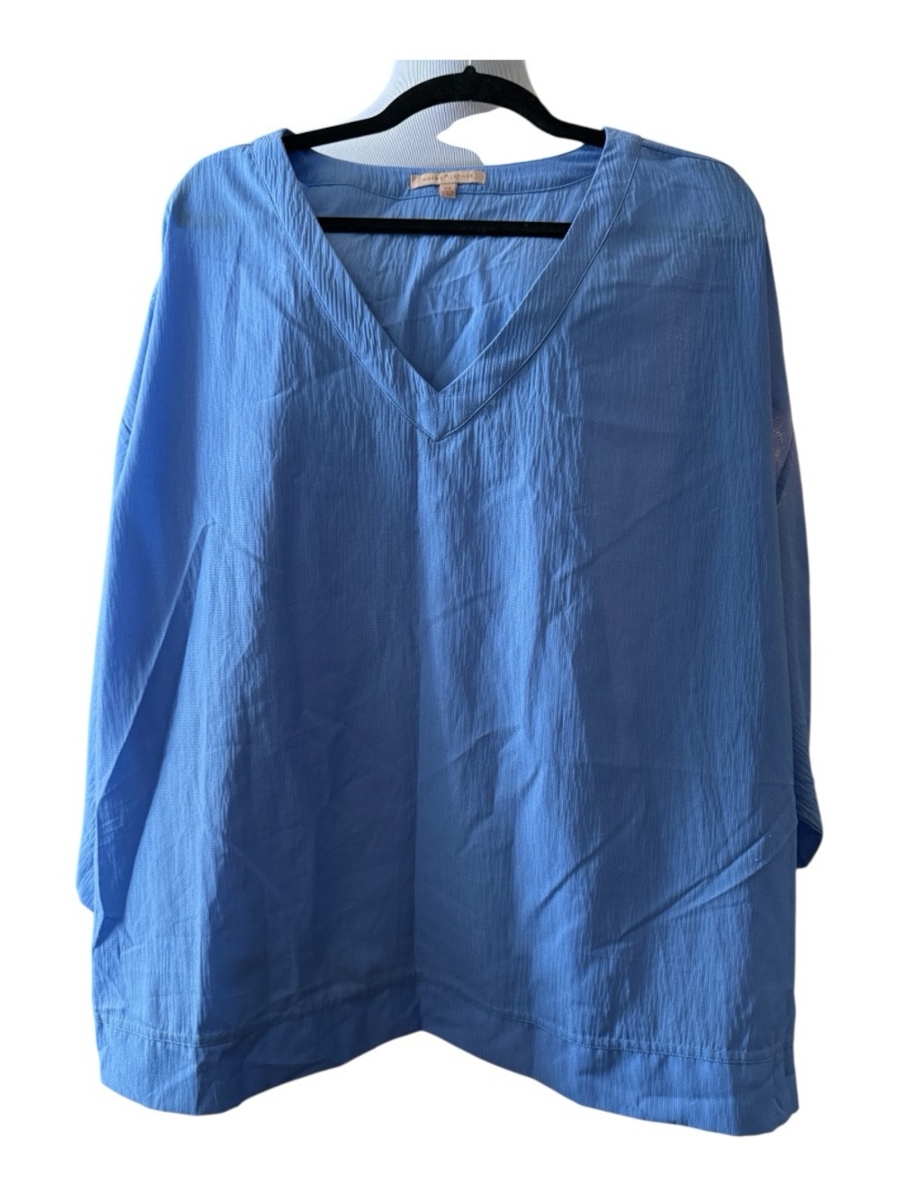 Gibson Latimer Sky Blue V-Neck Tunic - Size 3X - NWT